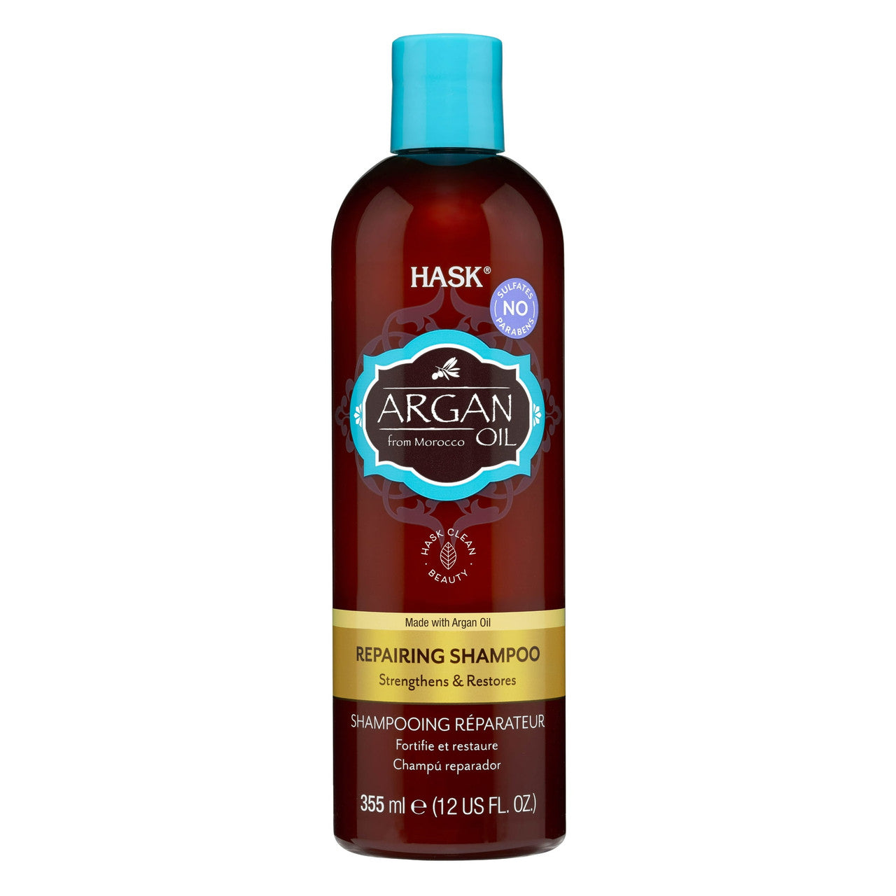 Hask Argan Oil Repairing Hair Shampoo - 12 Oz